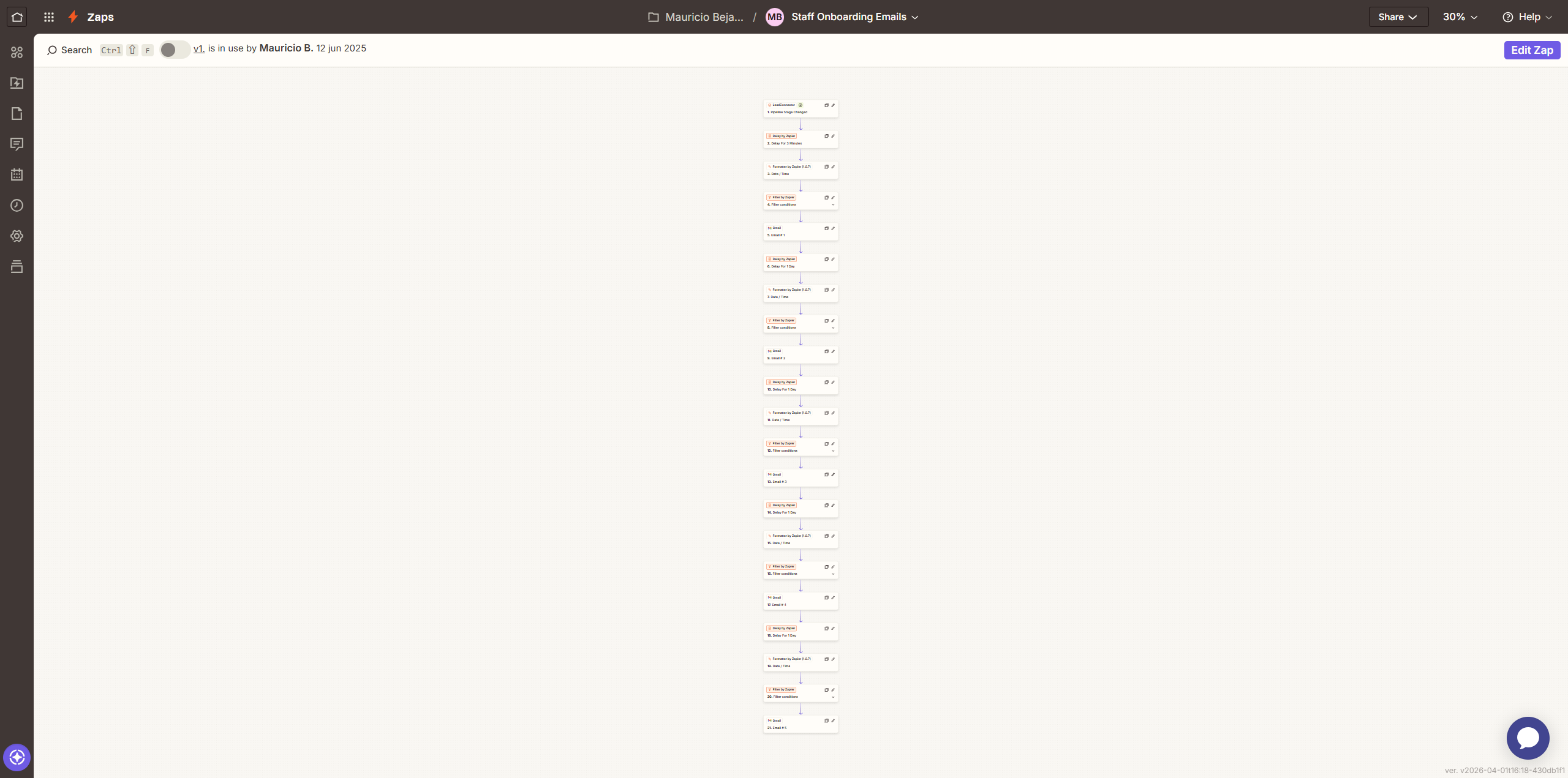 Automatizaciones anonimas con Zapier
